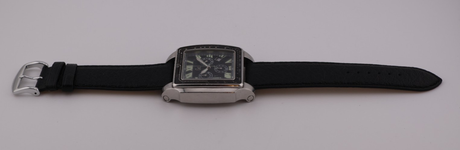 Guess Collection Swiss Made Men’s Chronograph Watch – GC 30007GA – New Battery