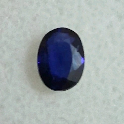 0.78Ct.Ravishing Color Top Cornflower Blue Sapphire Ceylon Color Diffused