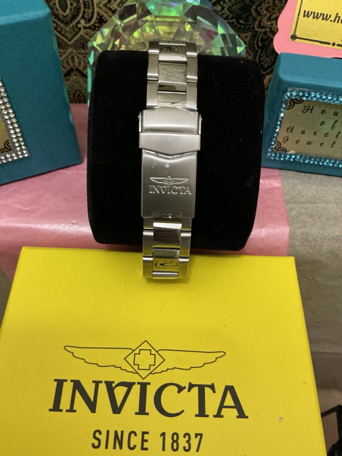 Invicta Angel Women’s Quartz Silver Dial Roman Numerals 200m Date Watch