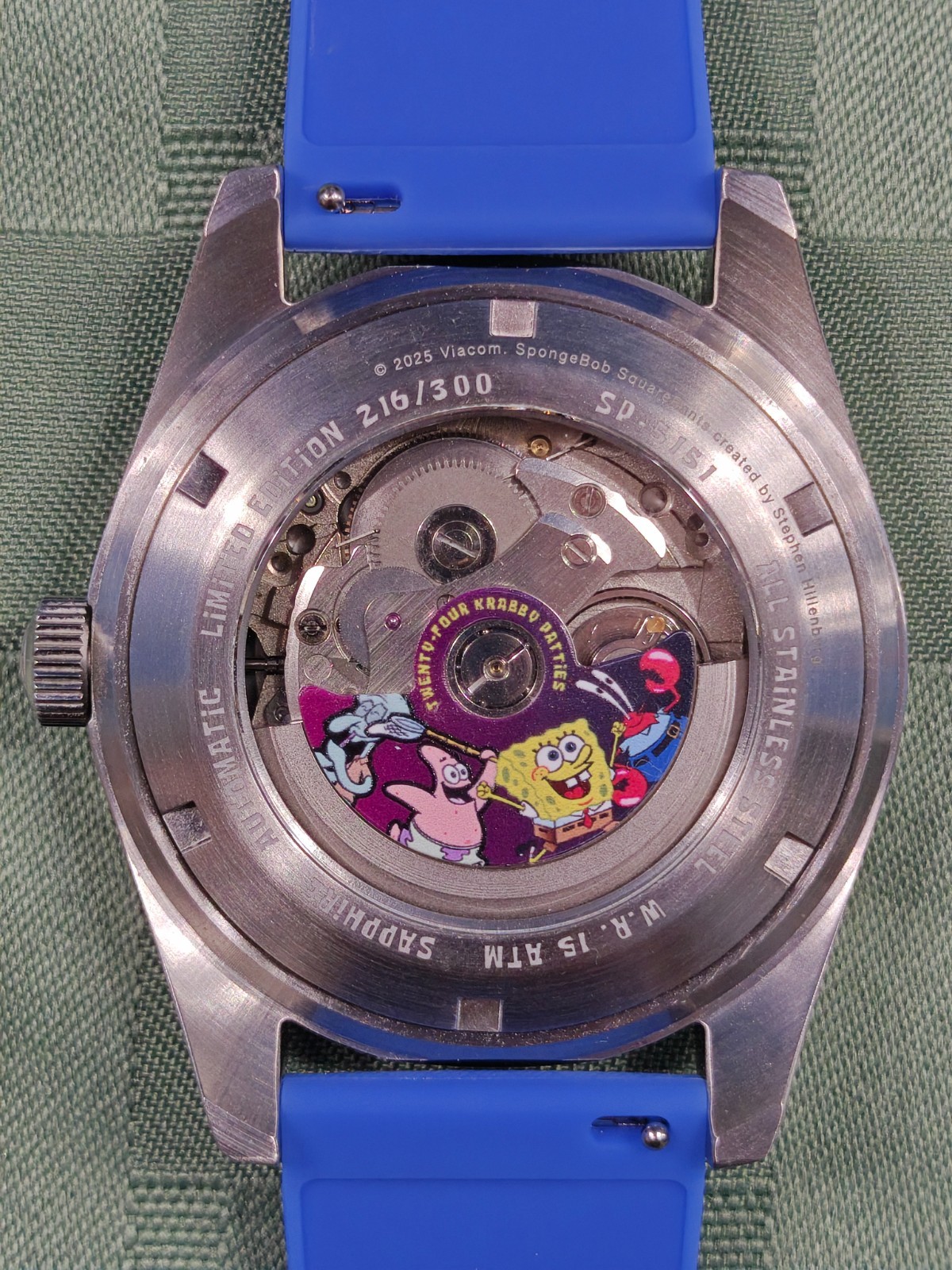 Spinnaker Fleuss Automatic – SpongeBob SquarePants Conch Street Limited Edition