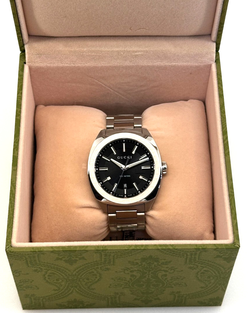Gucci GG2570 Men’s Black Watch – YA142301
