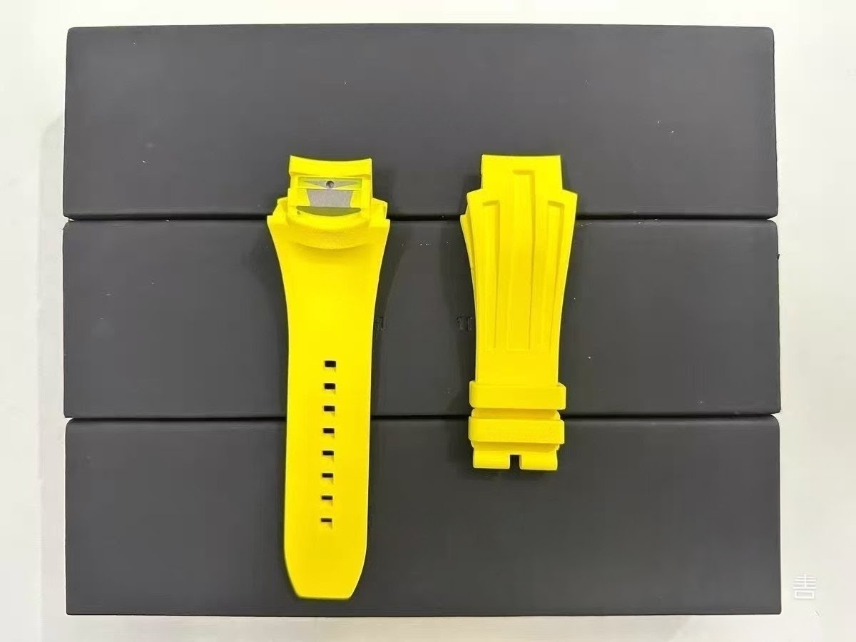Replacement FKM Rubber Strap Watch Band Fits Richard Mille RM 028 M Size L Size