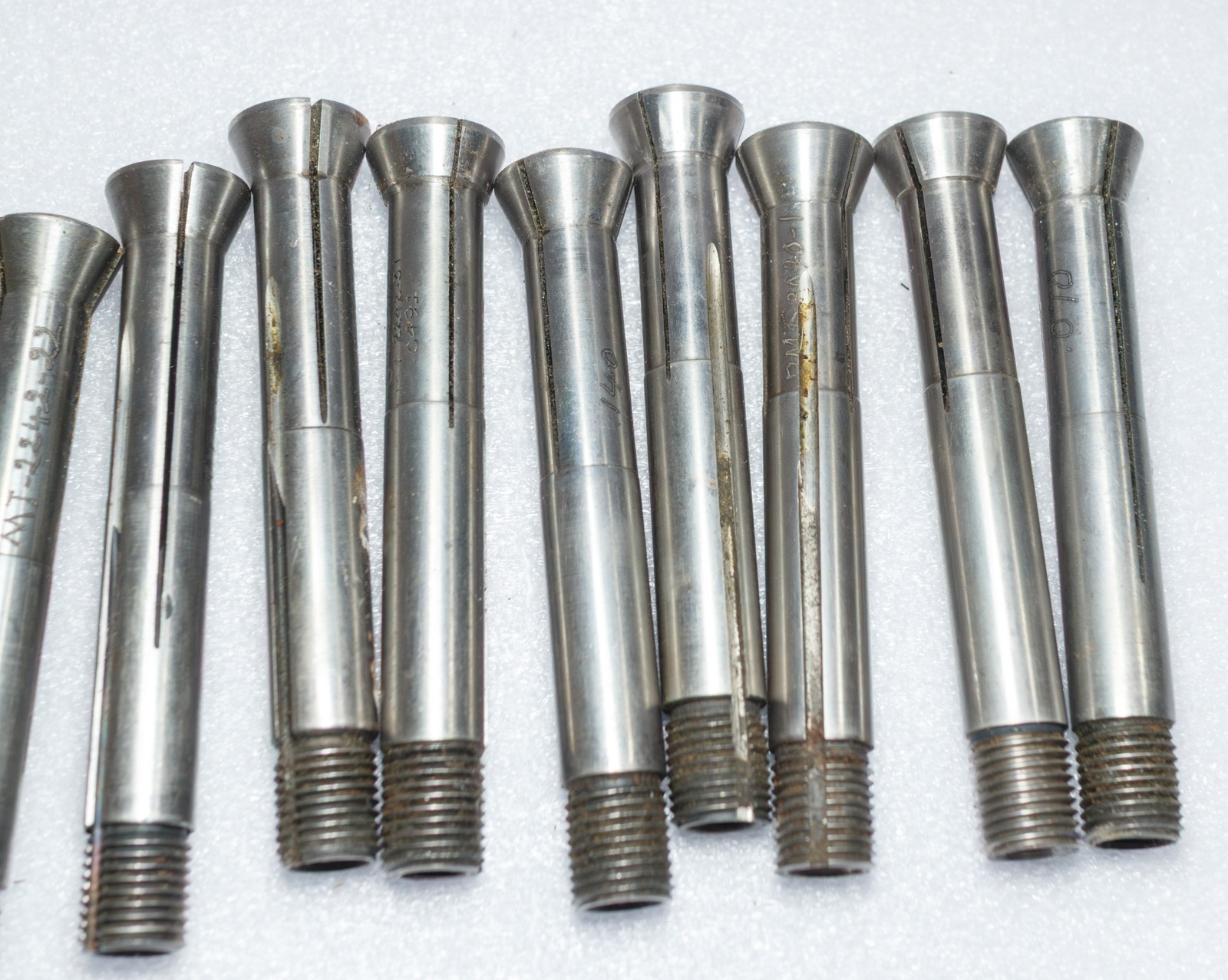 Handmade Collet Set 40pc Cutter Grinder ? Specialty Watch Lathe Attachment 10mm