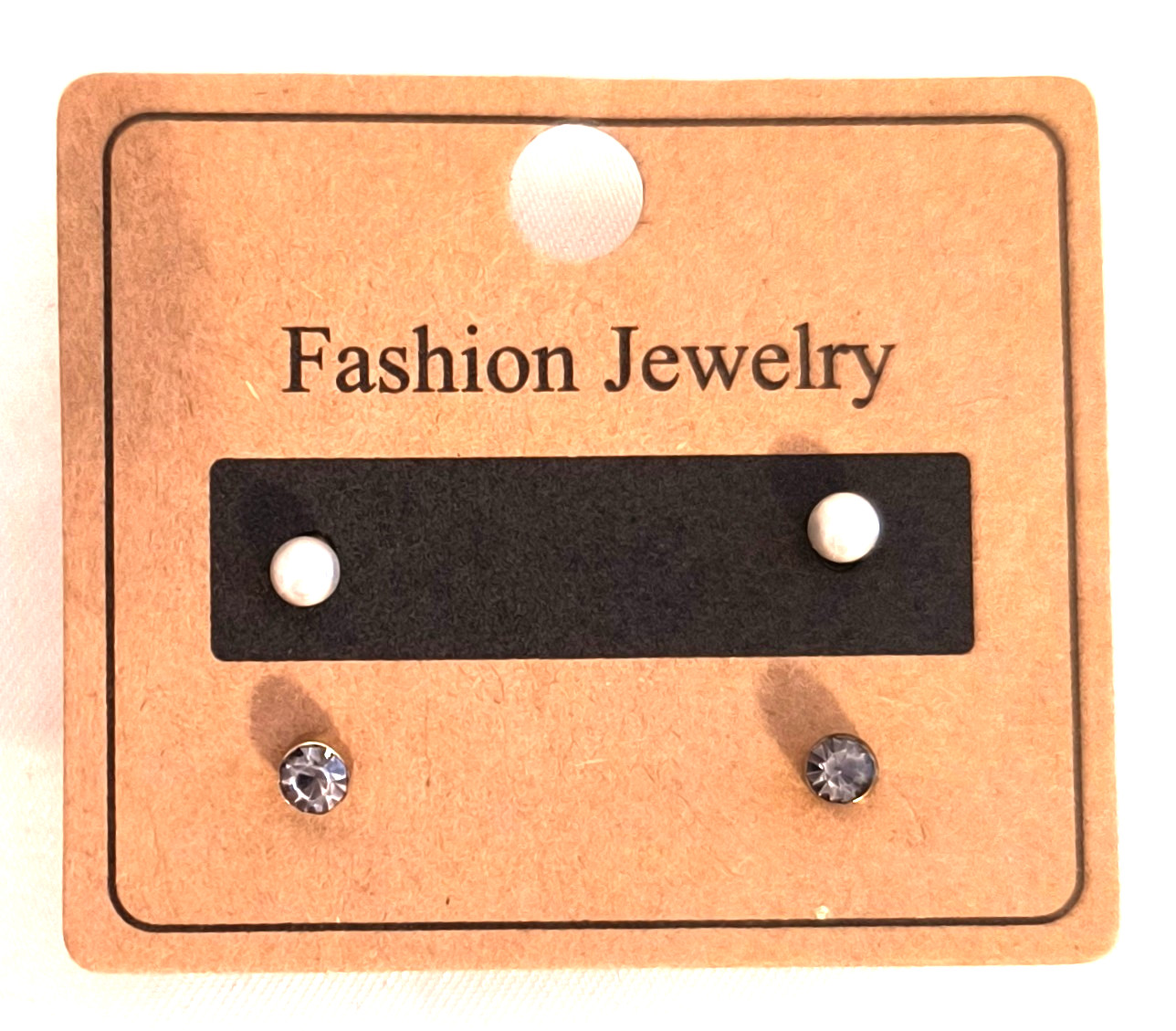 New Fashion Jewelry 2 Girls Petite Stud/Post Earrings Imitation Pearls Crystals