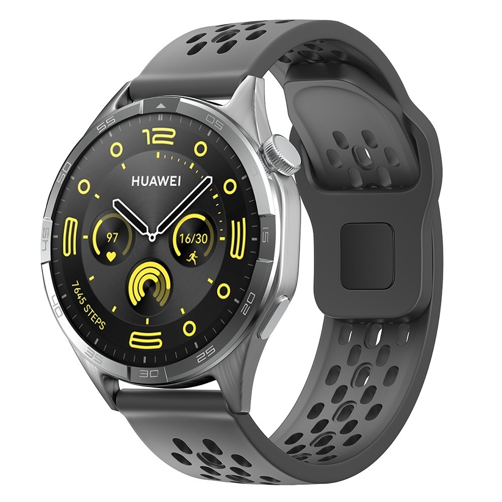 18mm 20mm 22mm Breathable Silicone Sport Watch band Silicone Strap