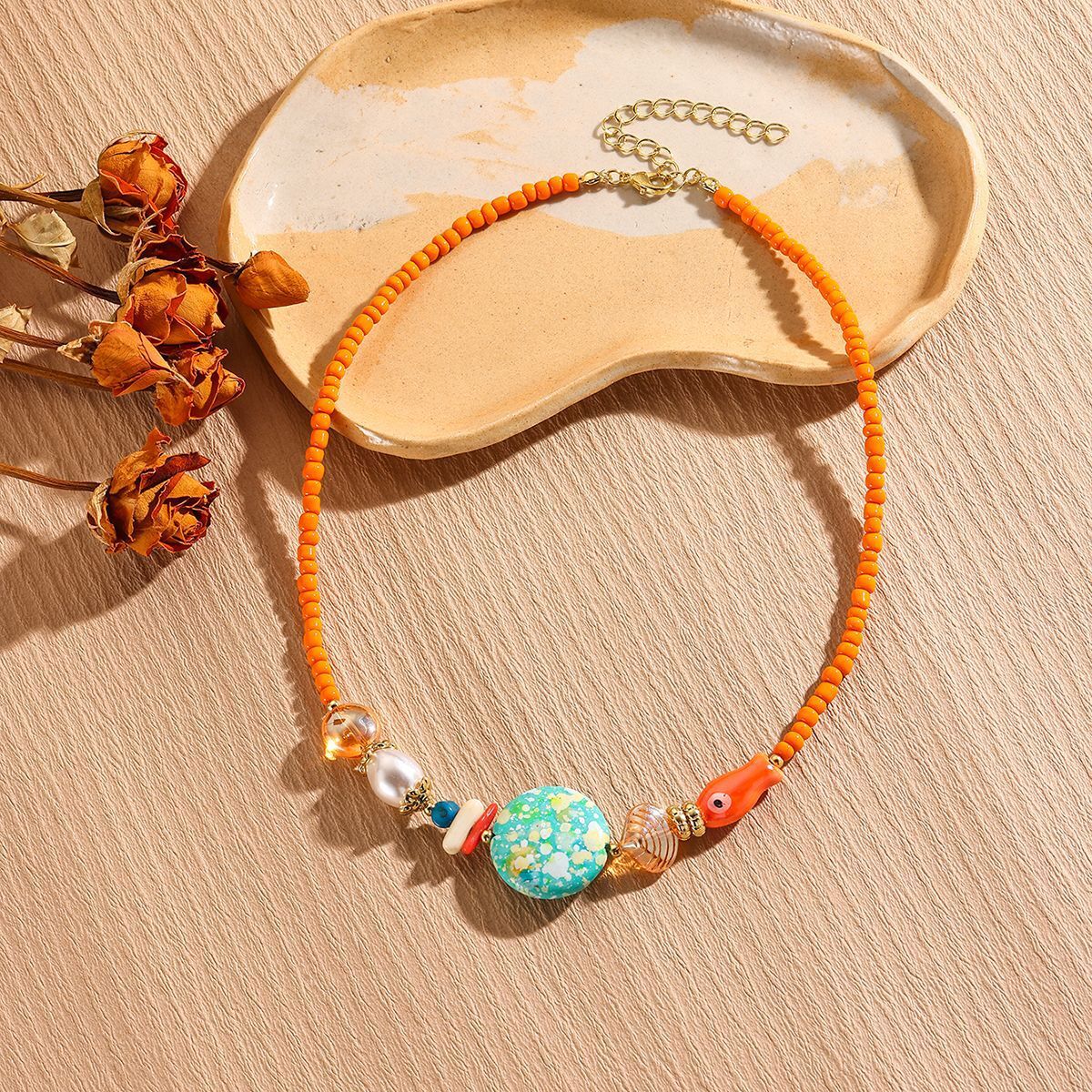 Bohemian Style Beach Nautical Necklace Jewelry