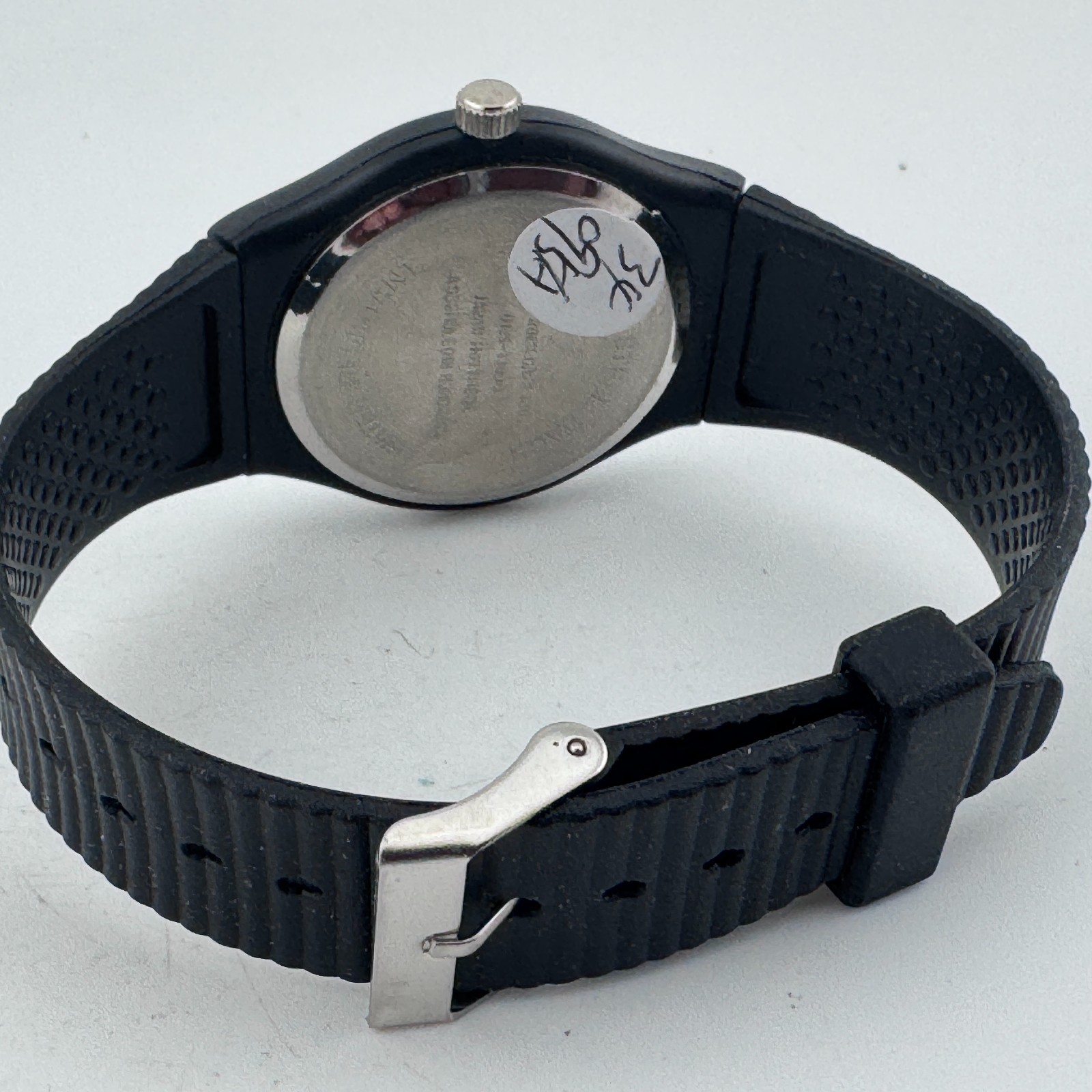 Chicago Hard Rock Cafe Japan Quartz Watch Unisex Black Plastic Analog New Batter