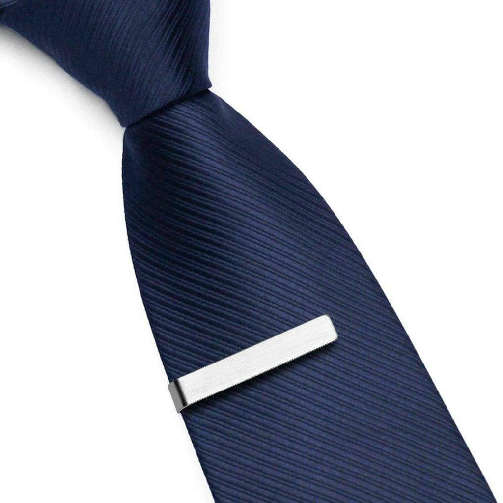 Gentleman Mens Metal Simple Necktie Tie Bar Clasp Clip Clamp Pin Party Wedding