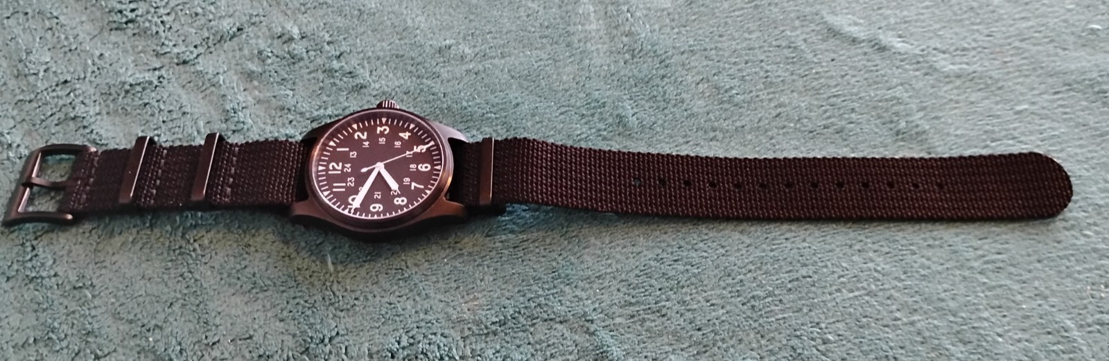 High-Quality 40mm Automatic Black PVD-Coated 316L Steel Diver / Strap Set!