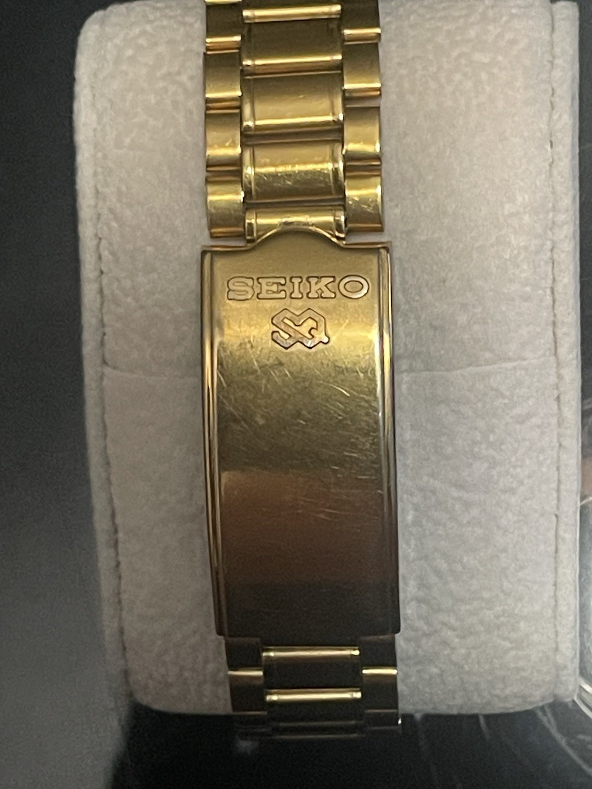 Seiko Quartz Disney Mickey Mouse Day/Date sunburst Gold Tone Wristwatch Lot