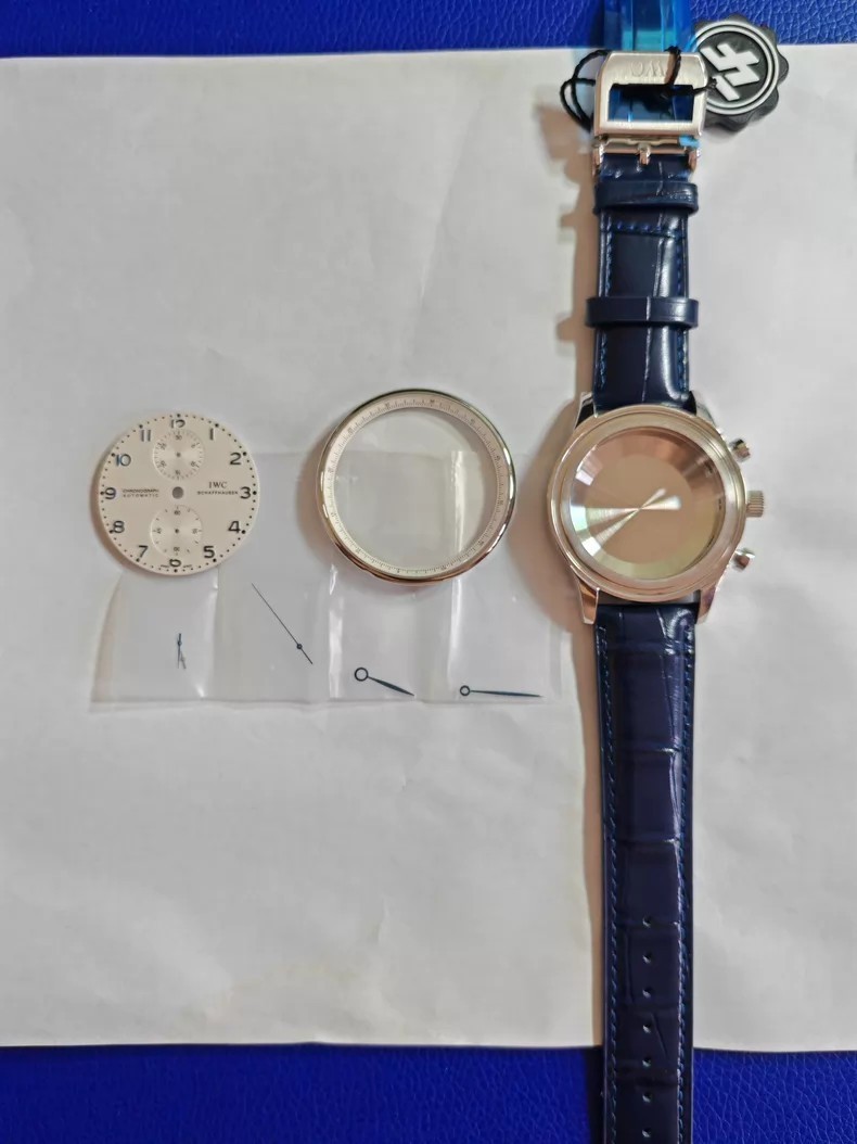 For DIY Watch Steel Case kit For 7750 Movement After-sales