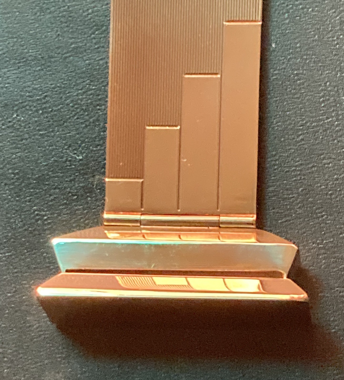 ANTIQUE 1920’s 22K/885 SOLID GOLD ART DECO WATCH FOB – 17.5g