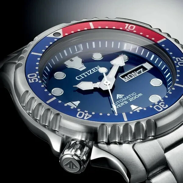 CITIZEN PROMASTER 42MM BLUE DIAL NY0086-83L MEN’S 200M DIVER’S WATCH – NEW