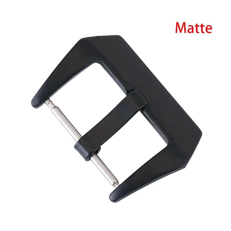 18 20 22 24 26mm Watch Buckle Clasp For Leather Rubber Watch Band Strap