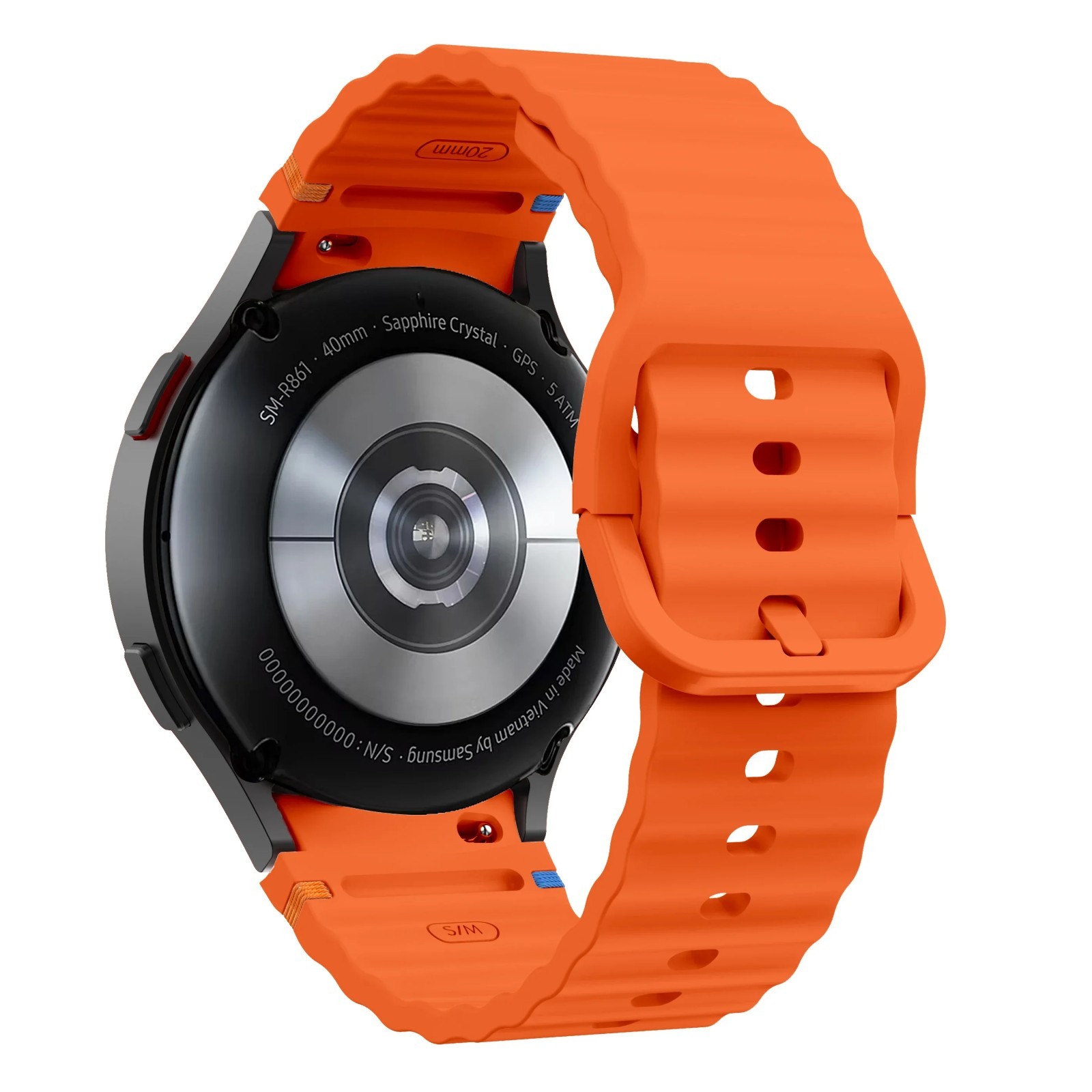 Strap For Samsung Galaxy Watch 7/6/5/4/FE 40/44/47mm Silicone Sport Watch Band