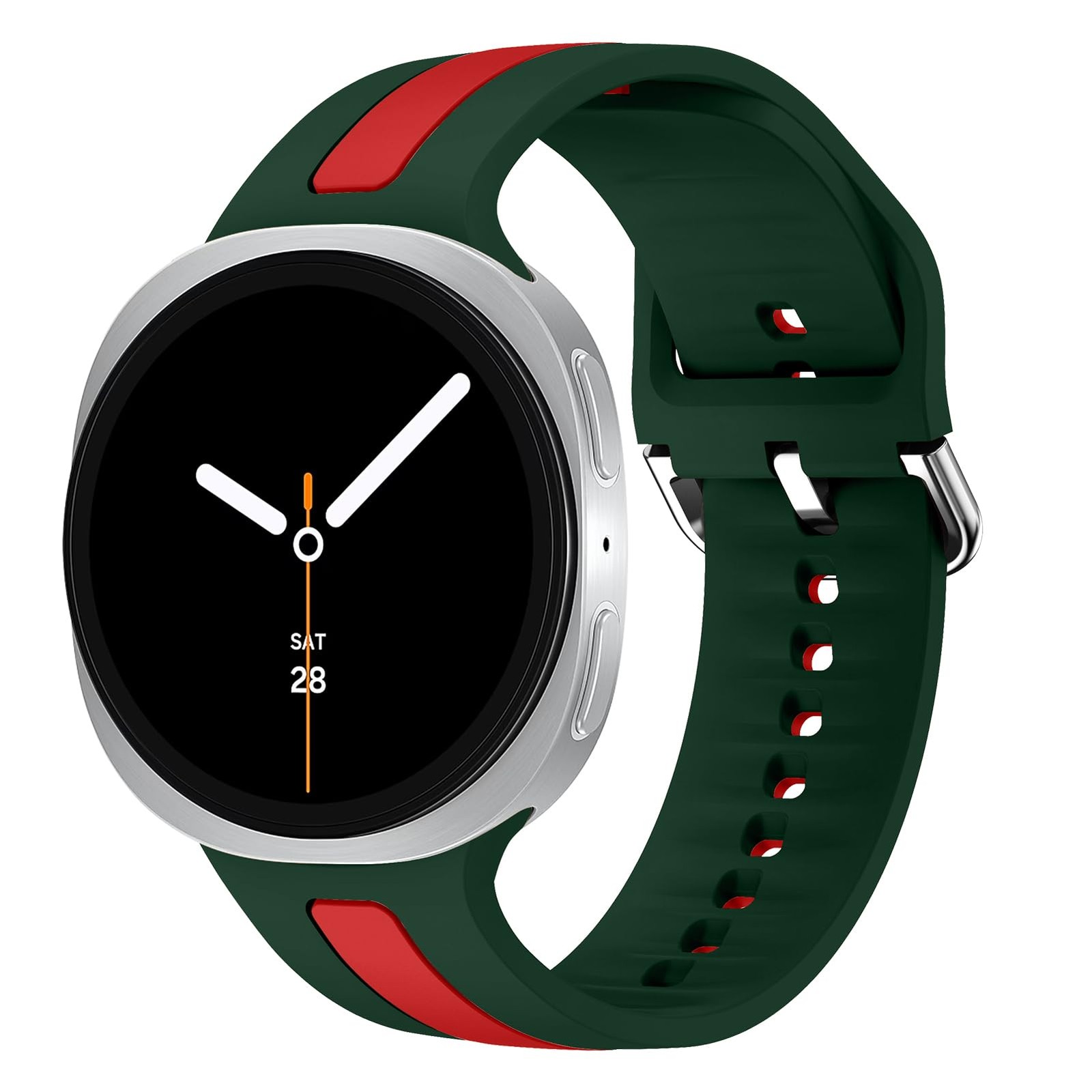 Silicone Band for Samsung Galaxy Watch 8 Band 40mm 44mm/Watch 8 Classic 46mm …