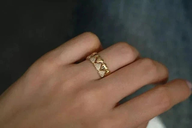 2CT Heart Cut Lab Created Diamond Women’s Engagement Ring 14k Yellow Gold Plated
