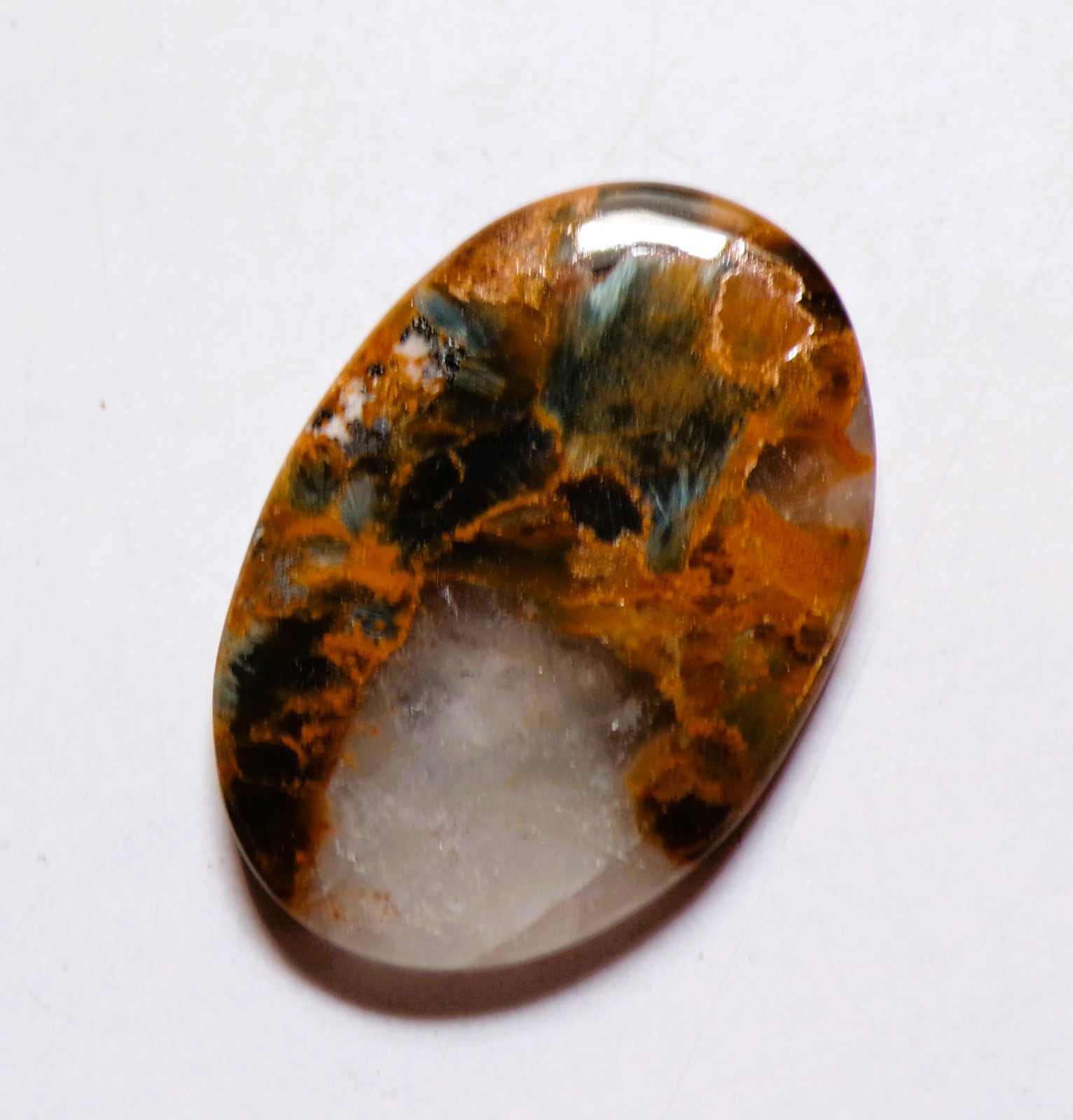 22.65 Cts Natural Pietersite Cabochon Loose Gemstone 31X21X4MM 63