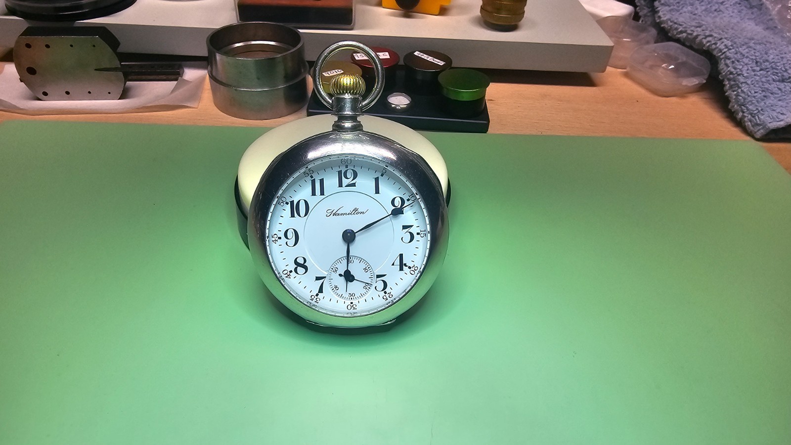 Hamilton Grade 940 21 Jewel “Railroad” grade Pocket Watch Serviced
