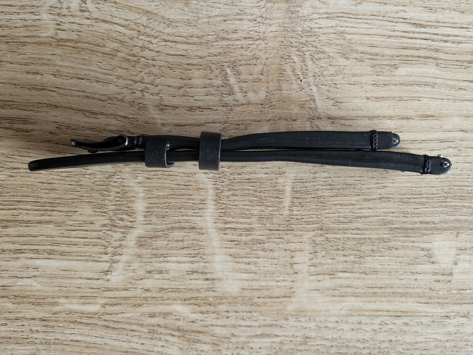 AVIATOR BLACK GENUINE LEATHER WATCH STRAP 20MM EASY FIT HIGH QUALITY SS BUCKLE