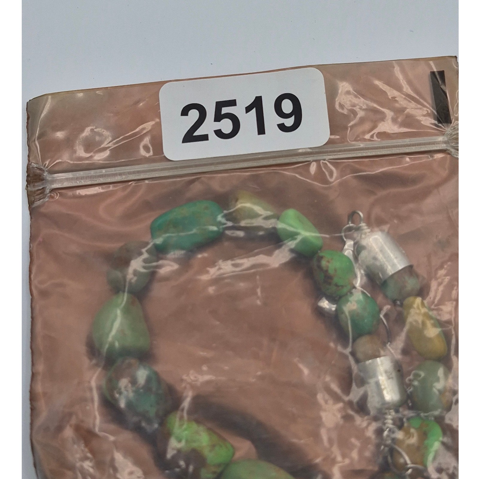 Jay King Mine Finds Necklace Green Turquoise Sterling Silver Chunky Nugget DTR
