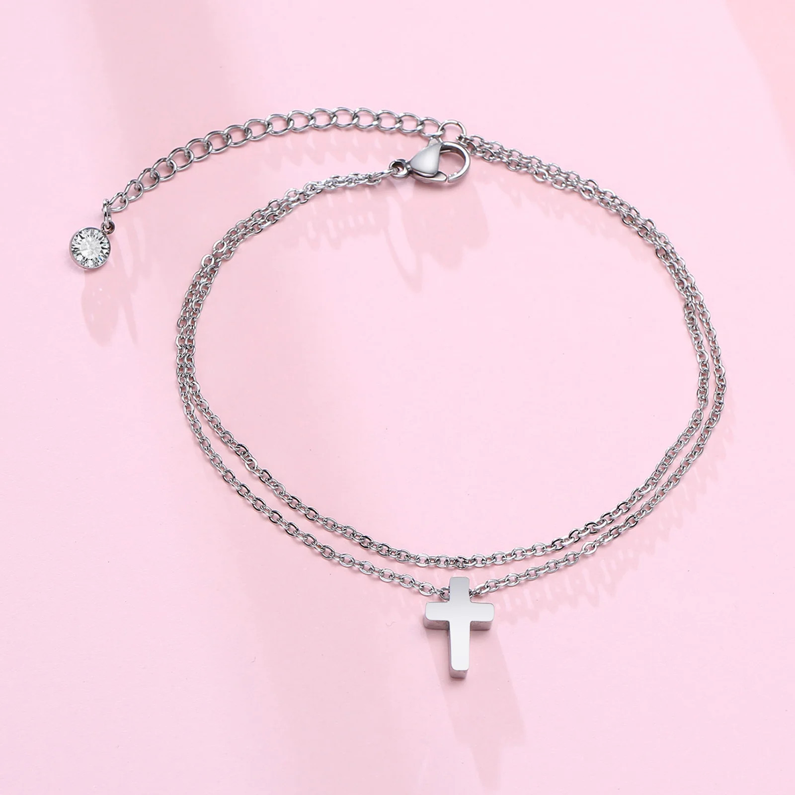 Figaro Chain Anklet,Figaro Chain Ankle Bracelet for Men Women,Everyday Dainty An