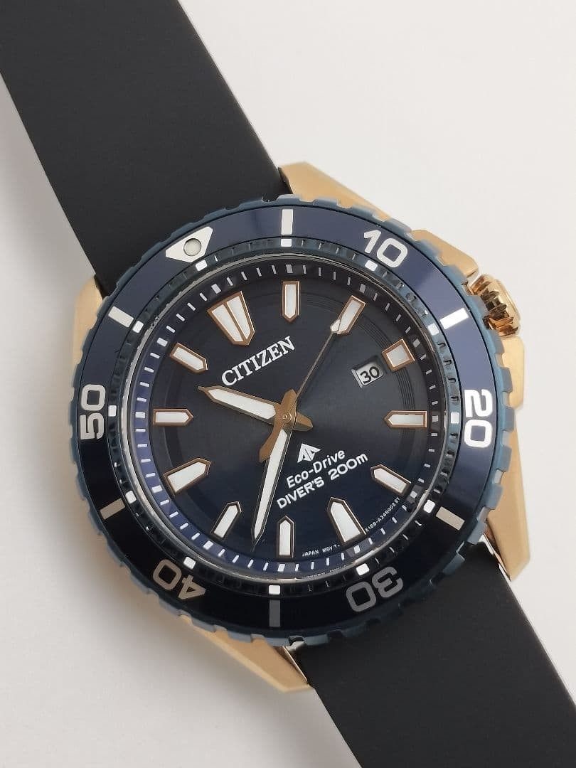 Seiko ProMaster E168-003FR08 Solar Diver 200m Navy Watch