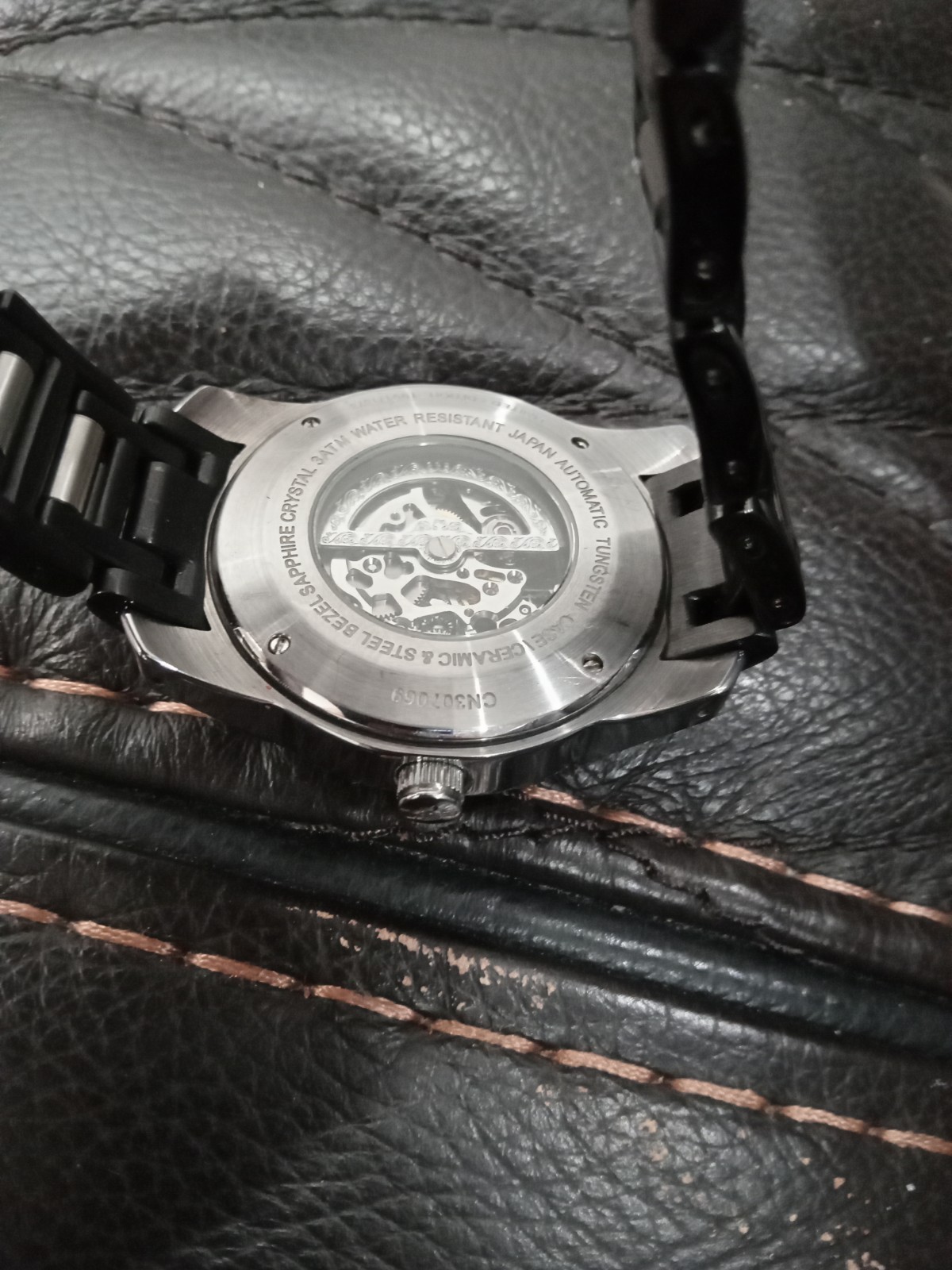 NEW RARE Croton CN307069 LIMITED EDITION #1001/1878 skeleton automatic watch