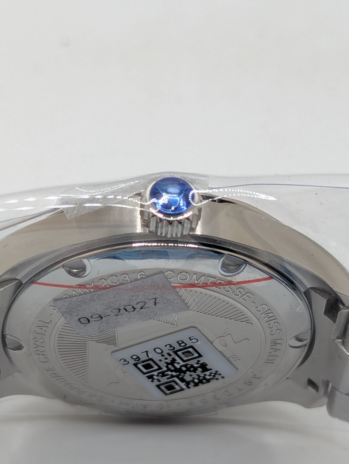 Alpina Comtesse Womens Silver Band Swiss Quartz 10 ATM Bracelet Wristwatch