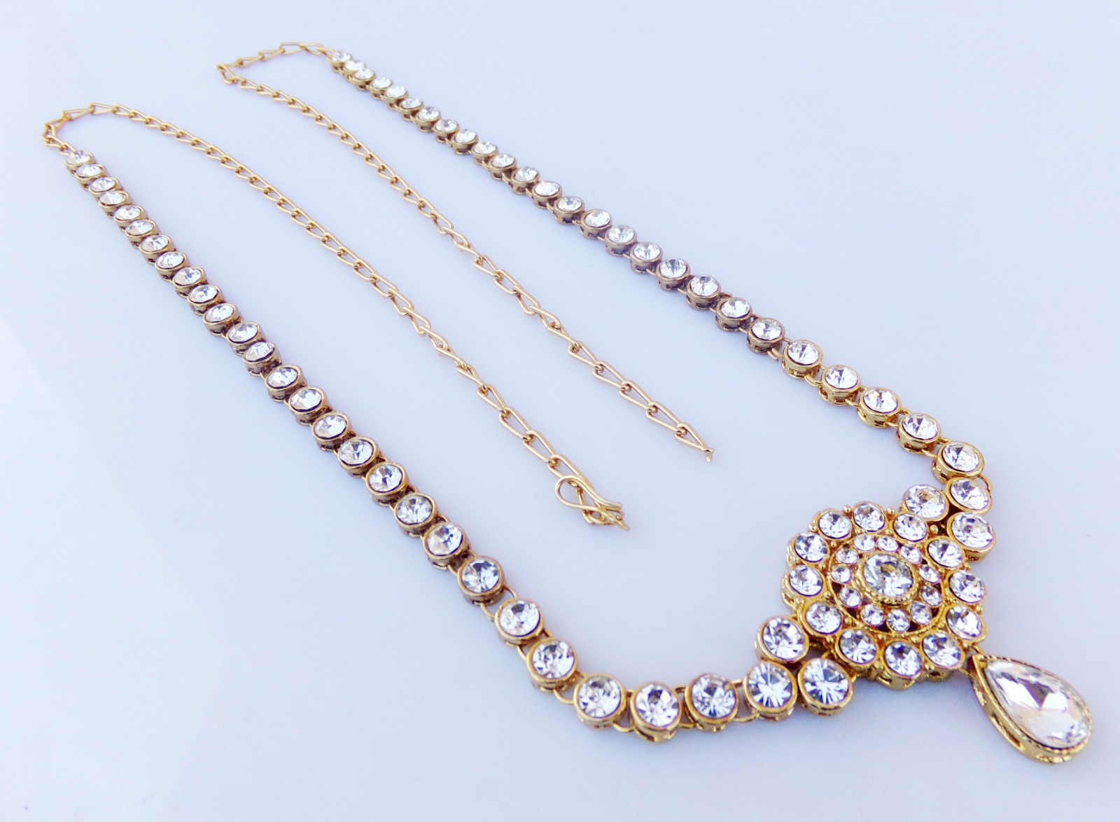 Gold Plated Body Waist Chain Adjustable Bridal Kamarbandh Belly Chain for Womens