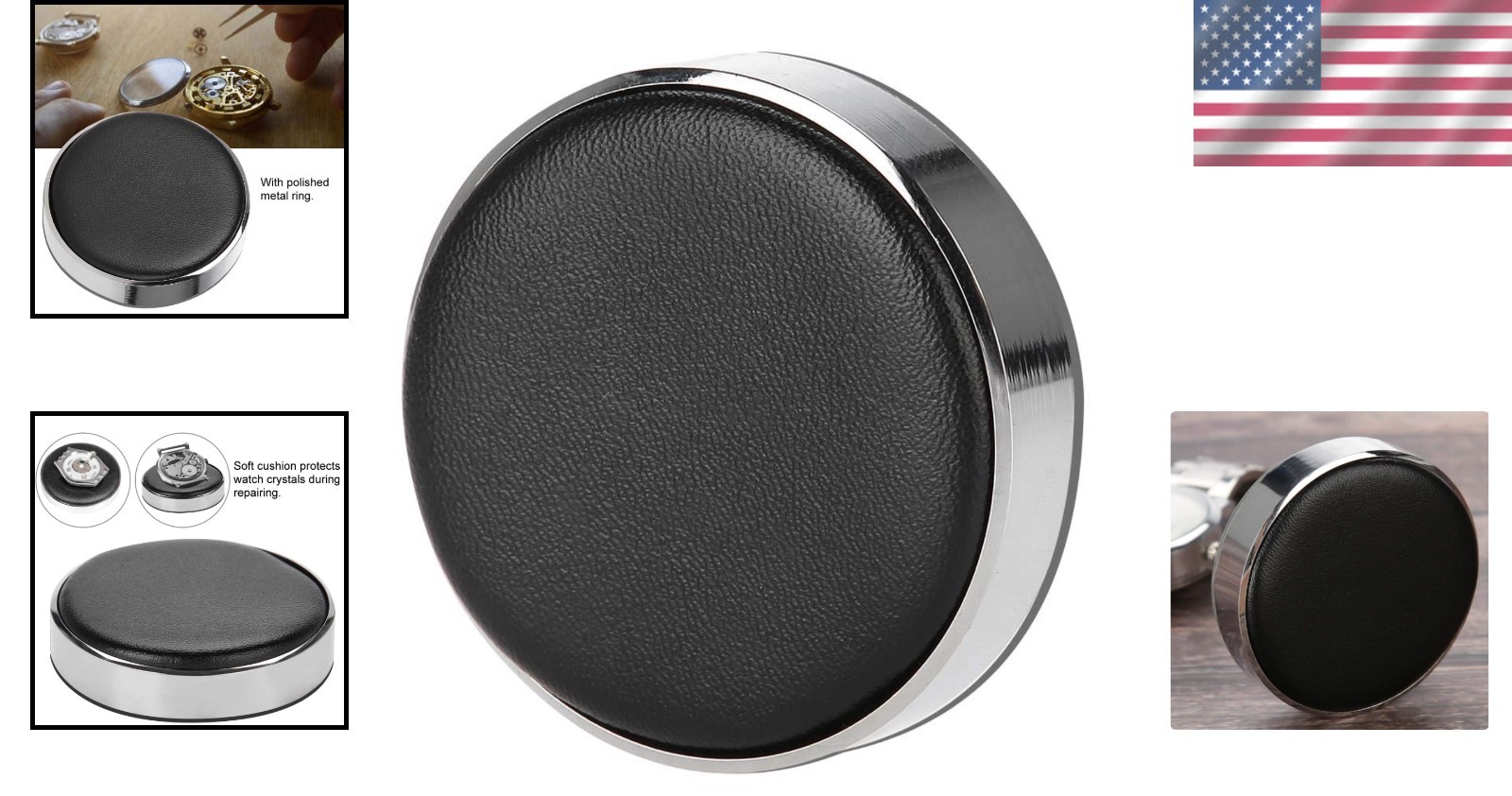 Versatile PU Watch Protection Cushion Pad – Ideal for Battery Replacement Tasks