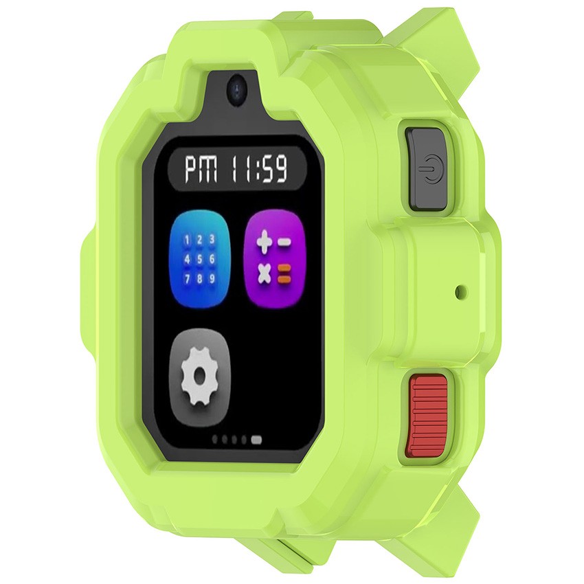 Half-wrap Watch TPU Skeleton Protective Case Bumper For TickTalk 5 Kids Watch