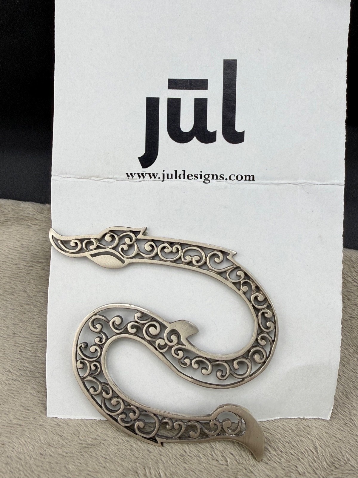 Vintage Shawl Pin Jul Asia Collection Handmade