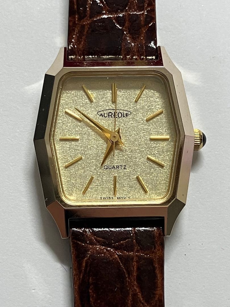 AUREOL Watch (Quartz) Brown Leather