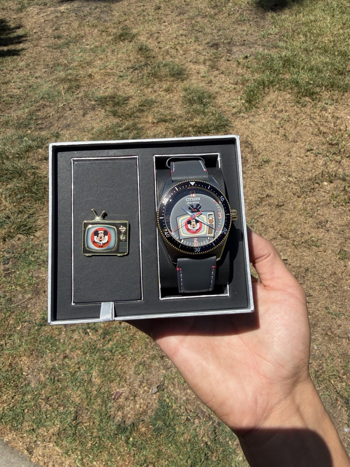Citizen Eco-Drive DISNEY Mickey Mouse Watch AW1794-47W A