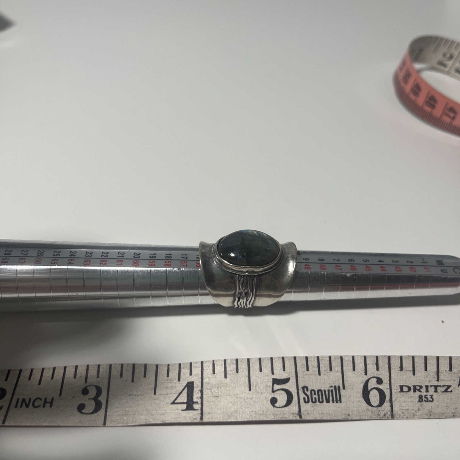 Passage To Israel Sterling Silver Gemstone Ring 12grams NIB