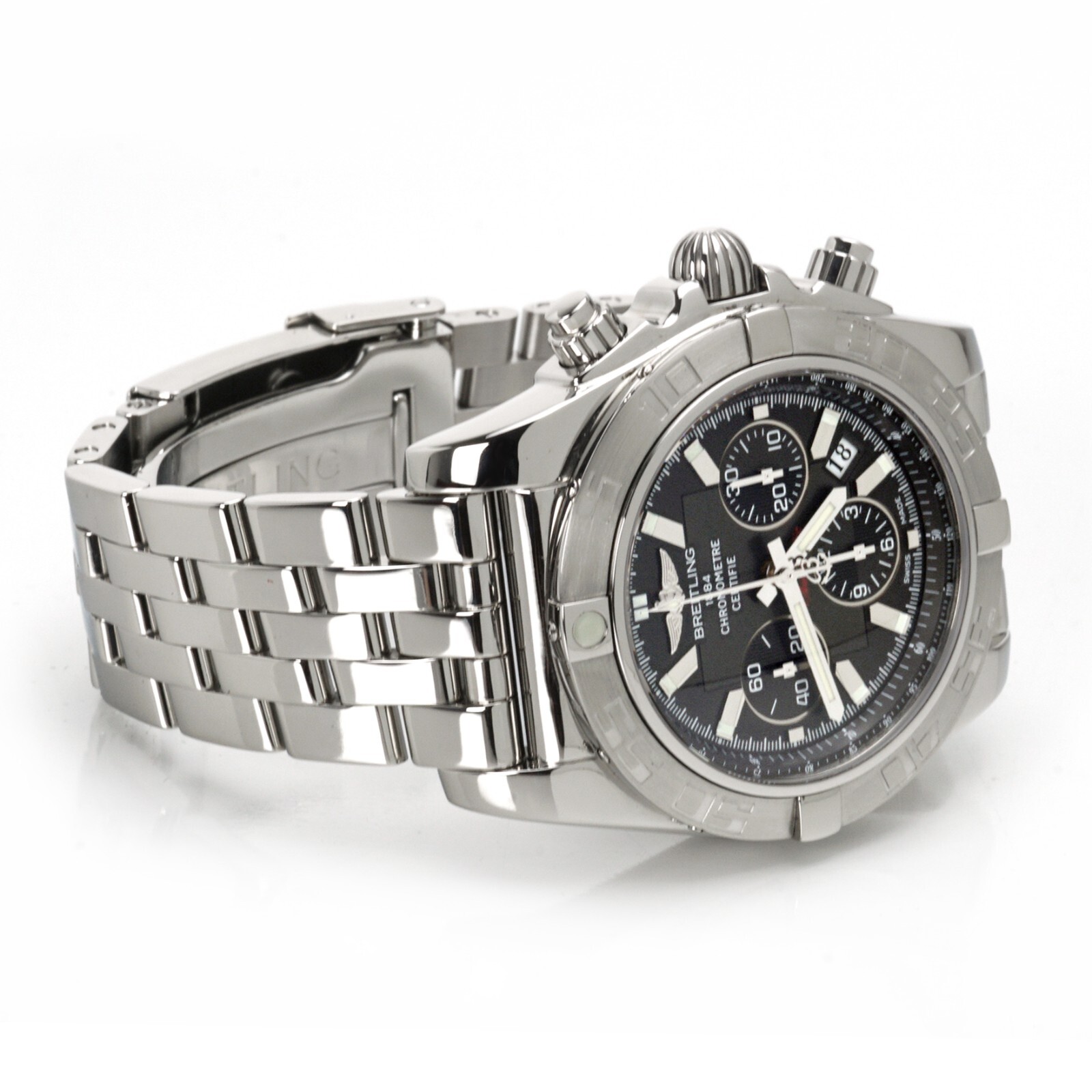 Breitling Chronomat 44 Automatic Wristwatch AB011011/M524-375A after service