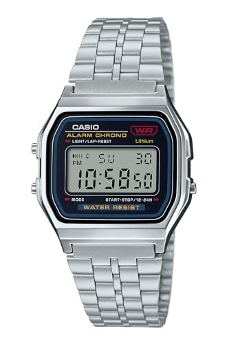Casio A159WA-N1JH Digital Watch Silver Japan Made Retro Vintage Style Japan New
