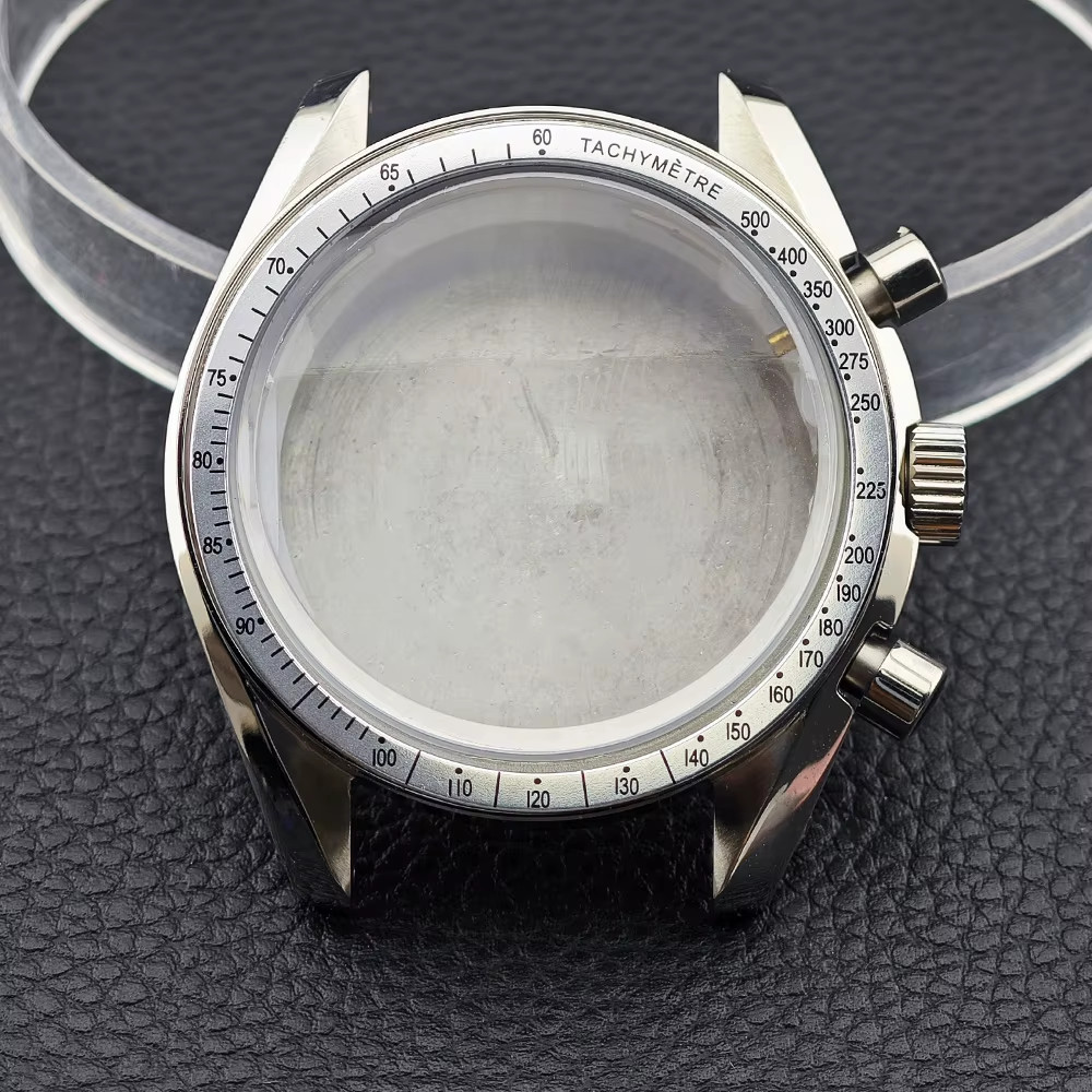 39.7Mm Men’S Watches Metal Case FIT VK63 Movement Case Watch Accessories Watch P