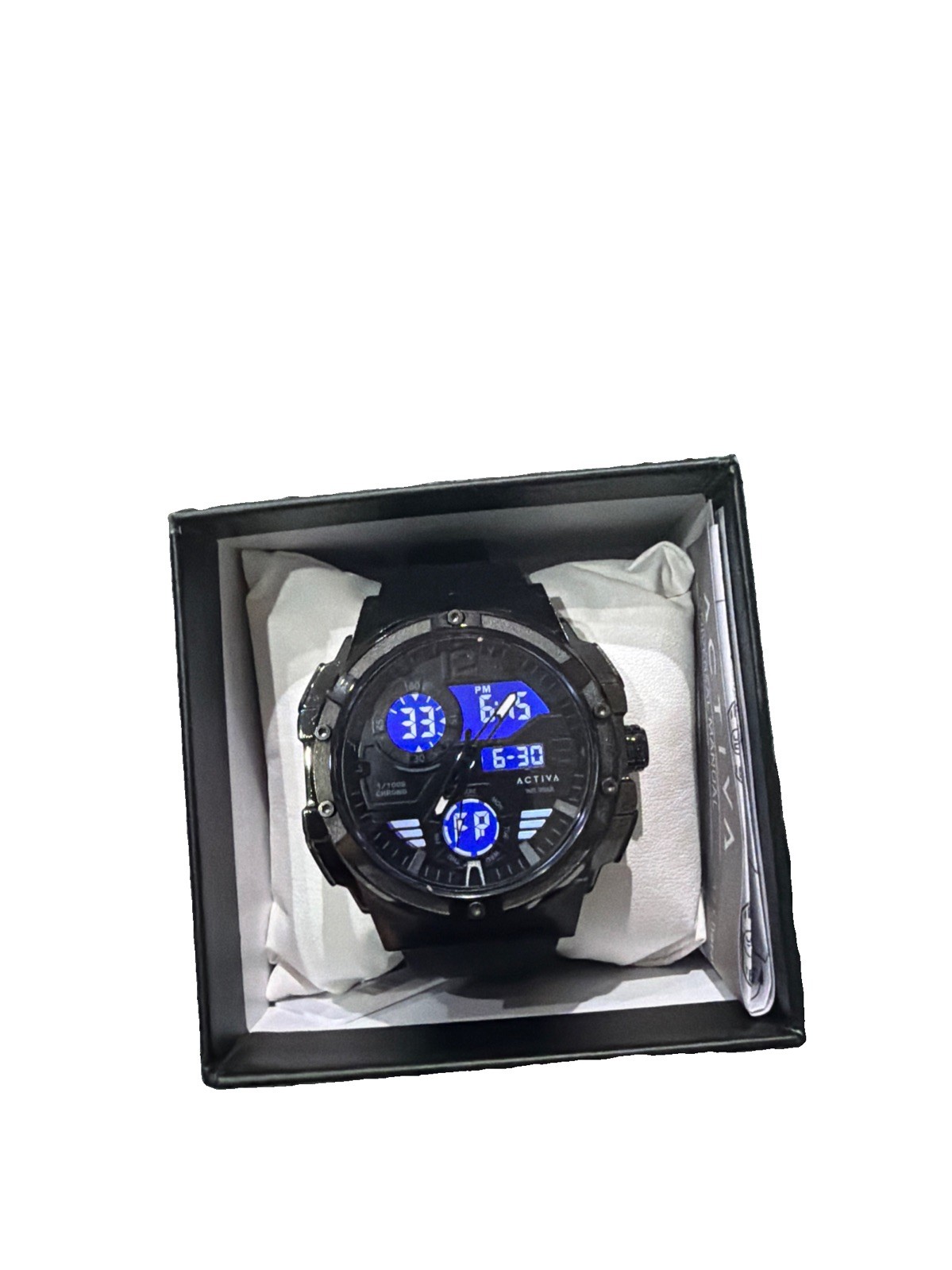 Activa Virtux X Invicta Digital Men’s Watch – 51mm. Black (ACW8118-003)