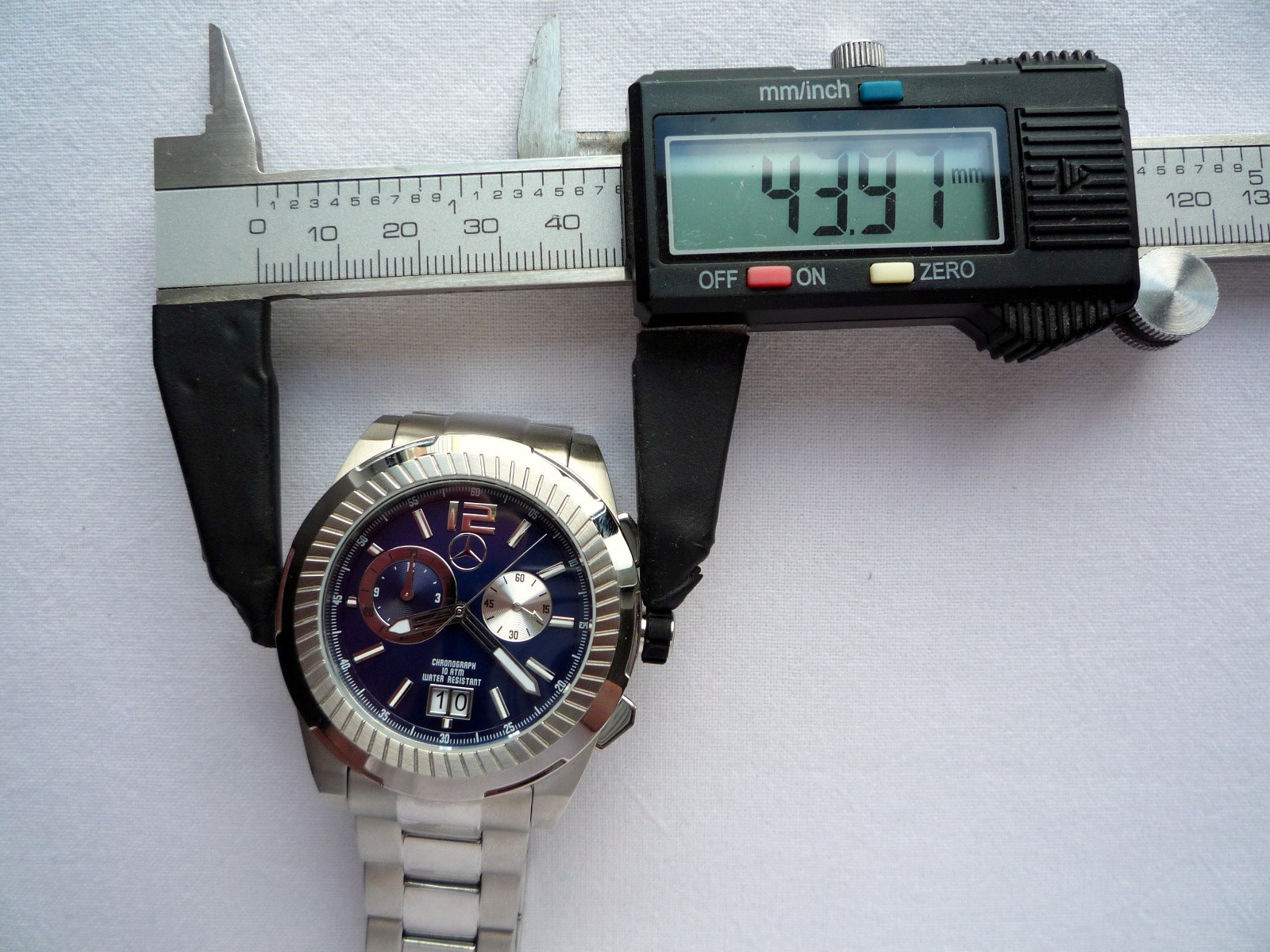 Mercedes Benz Classic Motorsport AMG DTM Racing Driver Sport Chronograph Watch