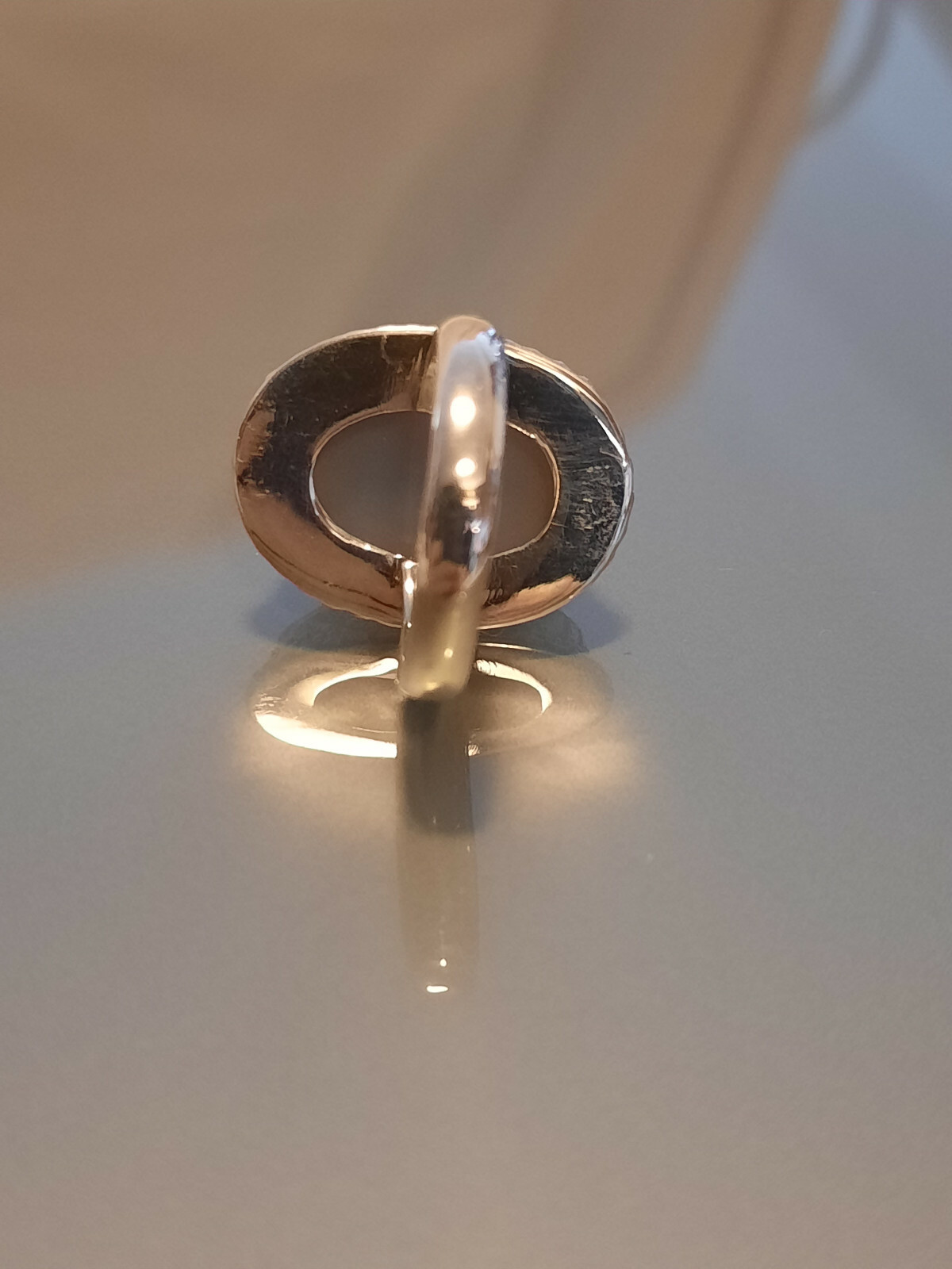 12.70 ctw Drusy Quartz Ring in Platinum Over Sterling Silver Size 6.25
