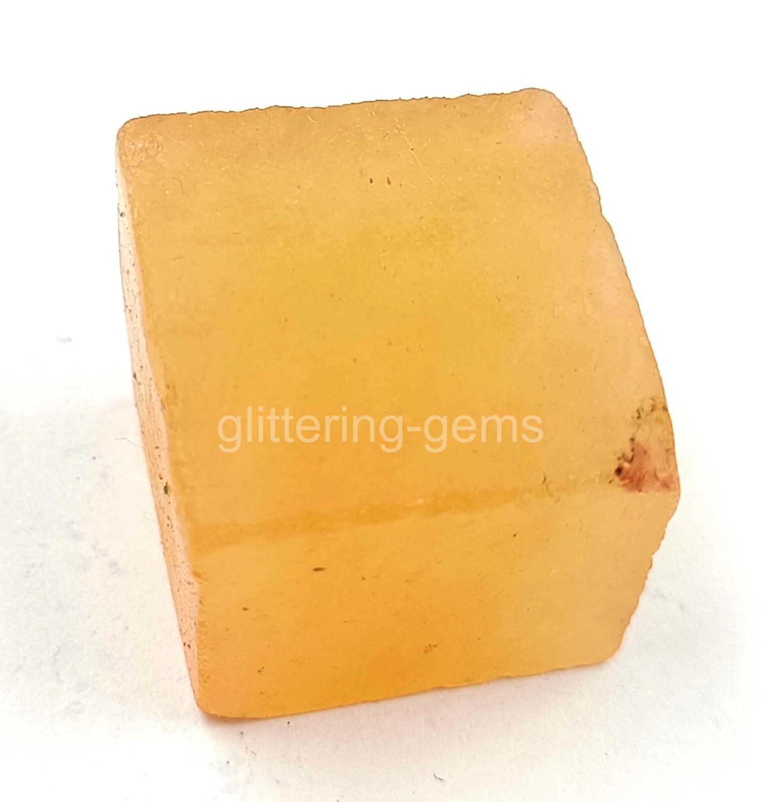 95–100 Ct Natural Dyed Yellow Sapphire Cube Rough IGL Certified Gemstone 5DOI