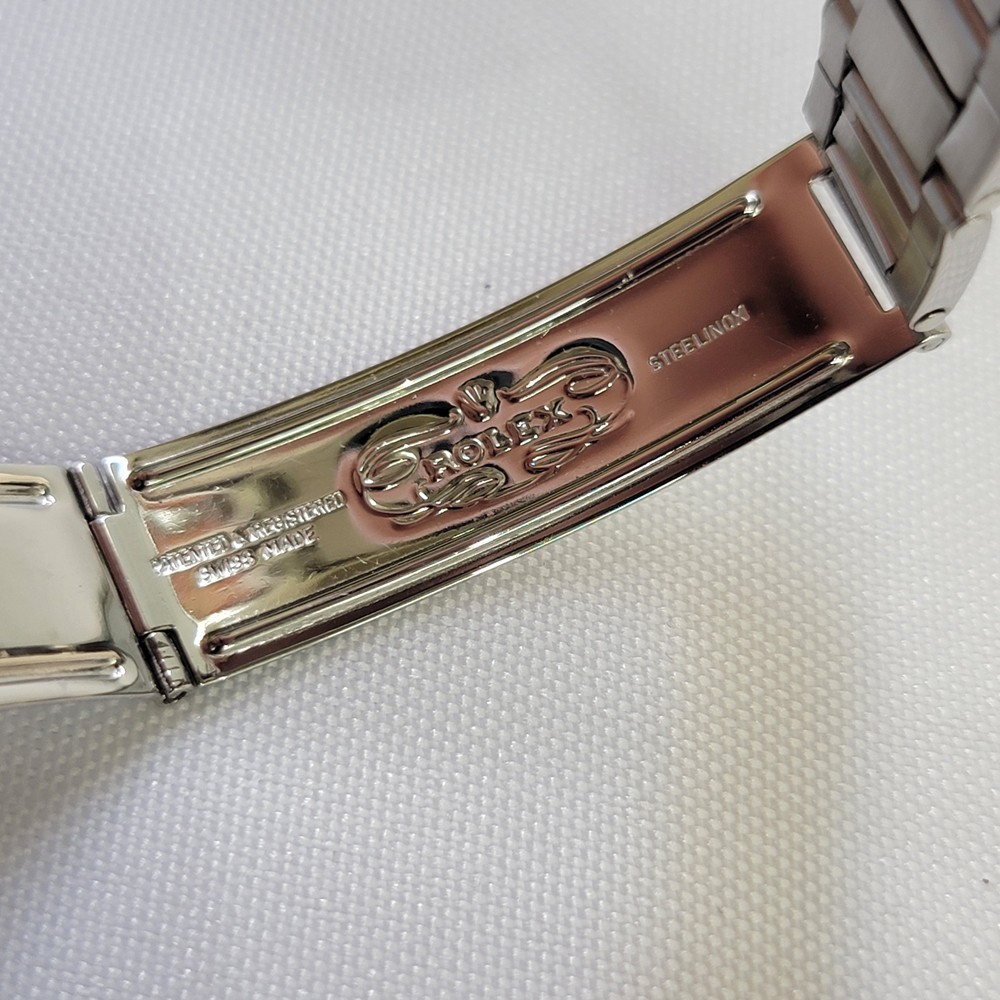 Rolex perpetual 3372 Rose Gold SS Men Rare 32mm 1940s Bubbleback Automatic RA750