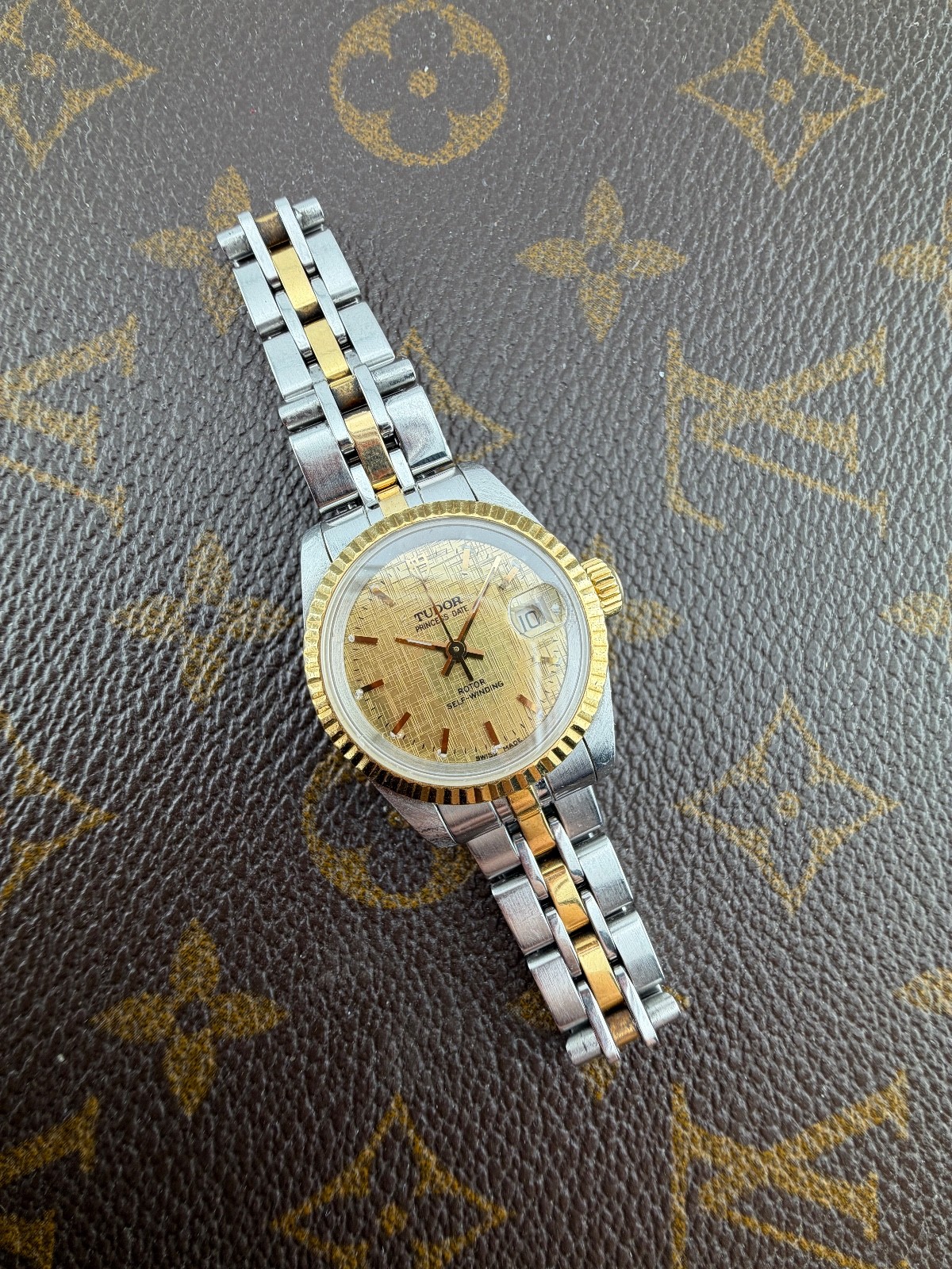 Tudor Princess Lady Steel-Gold Warranty Original Top Condition Swiss