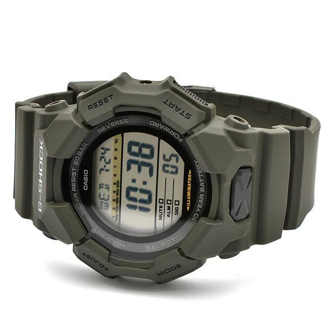 Casio G-Shock GD-010-3JF Quartz Gray Dial 51.9 mm Watch