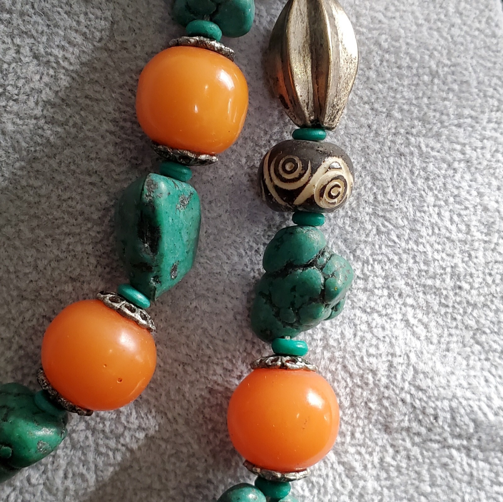 New Bohemian Boho Lot of 2 Necklaces 19 to 22 in. World Market Exclusive India
