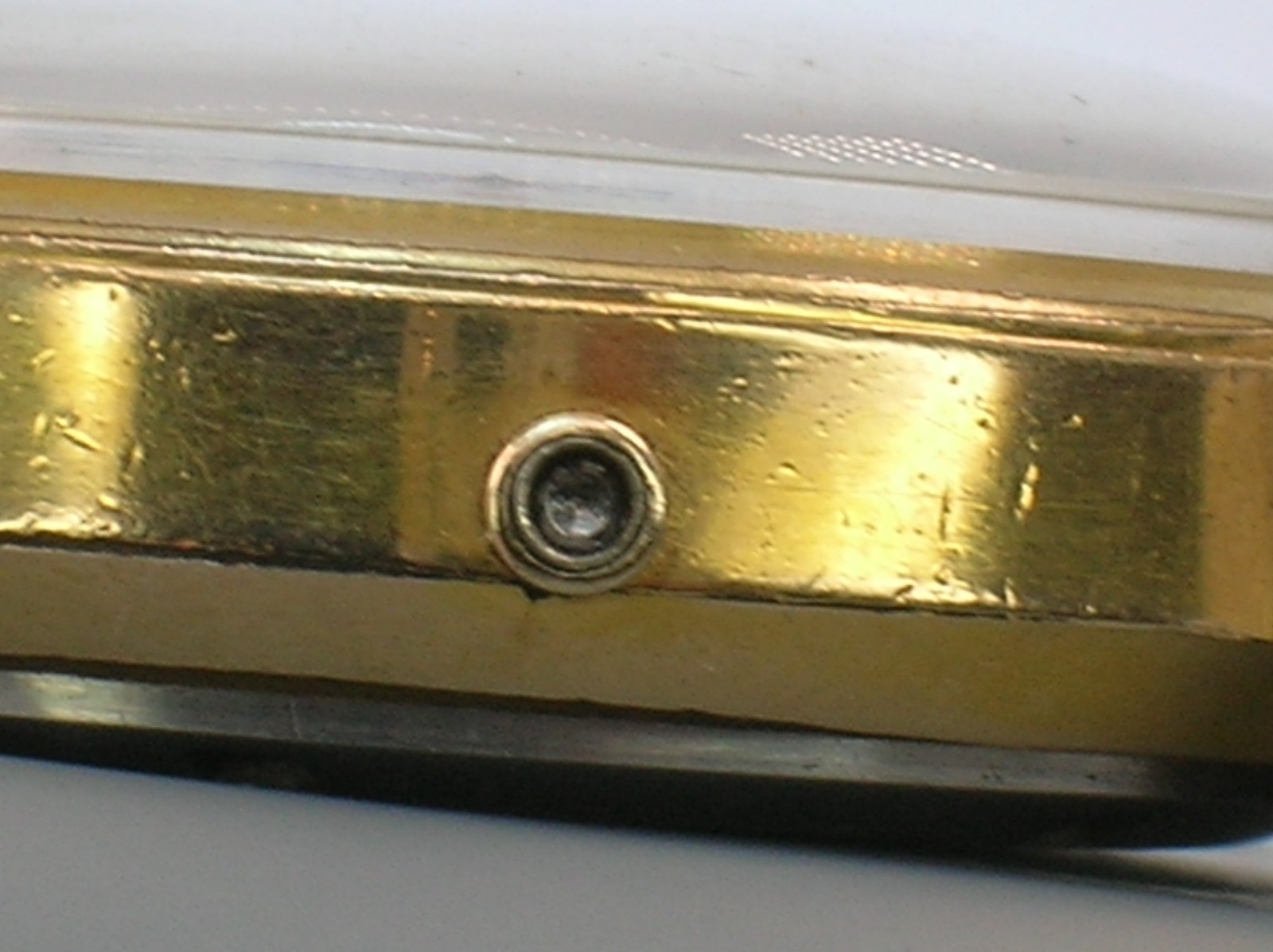 WAKMANN JUMBO TRIPLE DATE CHRONO VALJOUX 730-WORKING-SMALL PUSHER HEAD MISSING