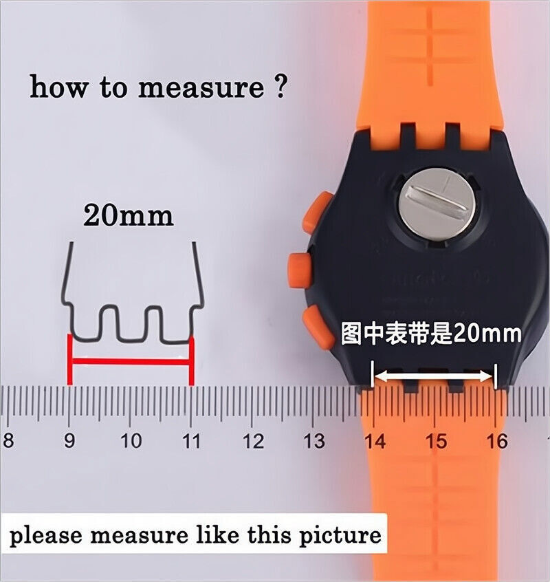 19/21mm Stainless Steel Strap for Swatch Watch Band Metal Bracelet Wrist Belt