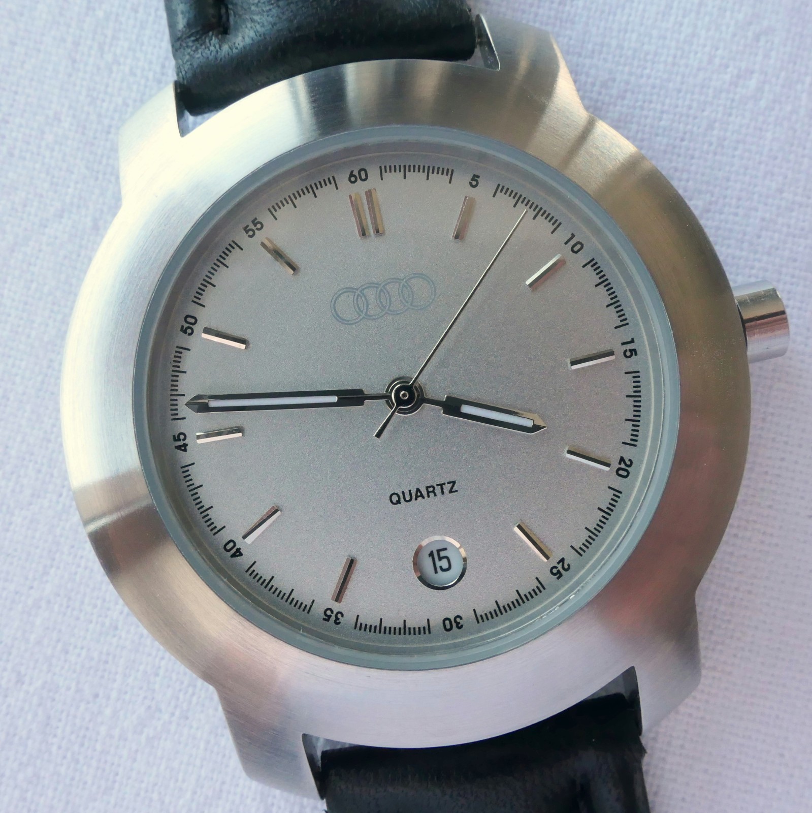 Audi Classic Driver Sport Retro Line Racing Car Accessory Made in Germany Watch